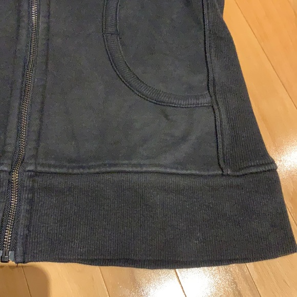 Lululemon Black Scuba Full Zip Hoodie - Size 12 - Picture 2 of 16